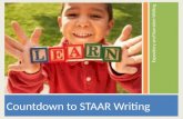 Expository and Narrative Writing Countdown to STAAR Writing