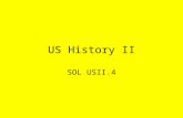 US History II SOL USII.4. The Spanish American War Economic interests and public opinion often influence U.S. involvement in international affairs.