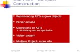 Spring 2014Jim Hogg - UW - CSE P501H-1 CSE P501 – Compiler Construction Representing ASTs as Java…