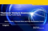 David Bernard Munich, 23 February 2005 Thomson Venture Economics Benchmarking Private Equity T H O M…