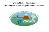 VOCALS - Ocean Science and Implementation. An eastern boundary - model biases - cloud cover - ocean-atmosphere.