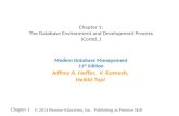 Chapter 1 © 2013 Pearson Education, Inc. Publishing as Prentice Hall Chapter 1: The Database Environment…
