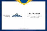 NOVO FIES - JURO ZERO