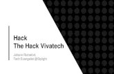 Hack the hack vivatech
