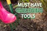 Must Have Gardening Tools