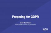 Jadu GDPR guide: A easy to follow guide for Digital Service Managers and Website Managers