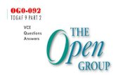 OG0-092 VCE Questions Answers with OG0-092 Dumps
