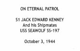 USS Seawolf SS-197 Honoring S1 Jack Edward Kenney