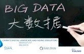 Future Watch, China's Big Data Ecosystem Update