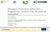 Ethiopia’s Productive Safety Net Programme: Lessons from 10 years of evaluation
