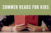 Summer Reads for Kids