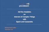 Glassbeam: Ad-hoc Analytics on Internet of Complex Things with Apache Cassandra and Apache Spark
