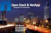 OpenStack and NetApp - Chen Reuven - OpenStack Day Israel 2017