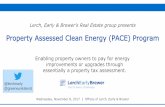 Property Assessed Clean Energy (PACE) Program