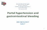 Portal hypertension  and gastrointestinal bleeding
