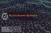 Big Data becomes Big Analysis