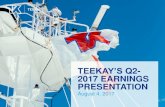 Teekay Corporation Q2 2017 Earnings Presentation