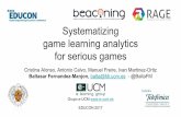 Systematizing Games Learning Analytics for Serious Games