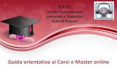 Guida orientativa ai Corsi e Master online SSIT Pescara
