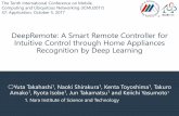 DeepRemote: A Smart Remote Controller for Intuitive Control through Home Appliances Recognition by Deep Learning