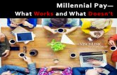 Millennial Pay -- What Works and What Doesn't