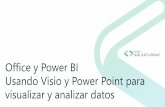 Office y Power BI: Usando Visio y Power Point para visualizar y analizar datos