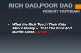 A REVIEW ON A BOOK "RICH DAD,POOR DAD"