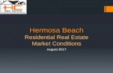 August 2017 Hermosa Beach Real Estate Market Trends Update