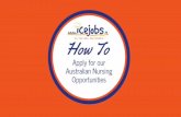 How to Apply for Australian Nursing Roles with ICE Jobs.