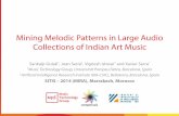 Mining Melodic Patterns in Large Audio Collections of Indian Art Music
