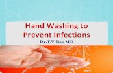 Hand Washing to Prevent Infections by Dr.T.V.Rao MD