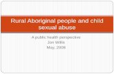 Rural Aboriginal people and child sexual abuse