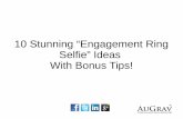 10 Stunning “Engagement Ring Selfie” Ideas With Bonus Tips!