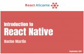 React Native Workshop - React Alicante
