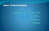 Software analysis - FrePPLe, Dolibarr and ERPlite