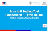 Java Unit Testing Tool Competition — Fifth Round