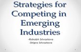 Emerging industries
