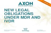 New legal obligations and liability under MDR and IVDR