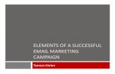 Elements Of A Successful Email Campaign Tamara Gielen