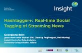 Hashtagger+: Real-time Social Tagging of Streaming News - Dr. Georgiana Ifrim