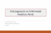 Anticoagulaci³n en Enfermedad Heptica y Renal