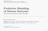 Predictive Modeling of Human Behavior: Supervised Learning from Telecom Metadata [Doctoral Thesis Presentation]