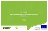 HYTEKS - Hyvinvointiteknologian oppimisympäristön kehittäminen