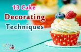 Simple Cake Decorating Techniques