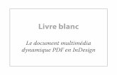 InDesign - livre blanc: le document multimédia dynamique