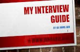 My Interview Guide, By Er. Rahul Jain