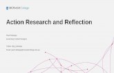 Reflecting on Acting Research through ePortflios Paul Hellwege