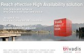 Trivadis TechEvent 2017 Reach effective High Availability solution by Jacques Kostic