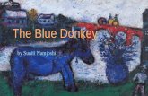 The blue donkey
