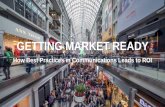 Getting Market Ready: How Best Practices in Communications Leads to ROI